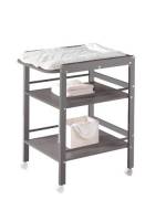 Schardt 050321953 - Mobile fasciatoio 86 cm, colore: Grigio laccato